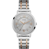 Buy Shop Guess Montauk Silver Dial Two Tone Steel Strap Watch For Women - W0933L6 USA Online