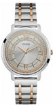 Buy Shop Guess Montauk Silver Dial Two Tone Steel Strap Watch For Women - W0933L6 USA Online