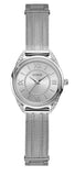 Buy Shop Guess Whisper Silver Dial Silver Mesh Bracelet Watch for Women - W1084L1 USA Online