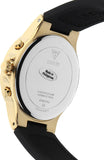 Buy Shop Guess Moonlight Crystals Silver Dial Black Silicone Strap Watch For Women - GW0257L1 USA Online