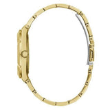 Buy Shop Guess Moonlight Diamonds Gold Dial Gold Steel Strap Watch for Women - GW0320L5 USA Online