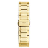 Buy Shop Guess Moonlight Multi Function Diamonds Gold Dial Gold Steel Strap Watch for Women - GW0320L2 USA Online