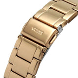 Buy Shop Guess Moonlight Multi Function Diamonds White Dial Rose Gold Steel Strap Watch for Women - GW0320L3 USA Online