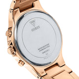 Buy Shop Guess Moonlight Multi Function Diamonds White Dial Rose Gold Steel Strap Watch for Women - GW0320L3 USA Online