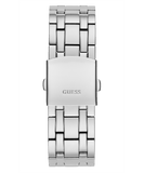 Buy Shop Guess Multi Function Diamonds Silver Dial Silver Steel Strap Watch For Men - GW0455G1 USA Online