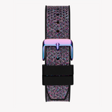 Buy Shop Guess Multifunction Analog Purple Dial Black Rubber Strap Watch For Women - GW0620L4 USA Online