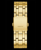 Buy Shop Guess Multifunction Diamonds Black Dial Gold Steel Strap Watch for Men - GW0455G2 USA Online