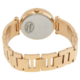 Buy Shop Guess Muse Quartz Silver Dial Rose Gold Steel Strap Watch For Women - W1008L3 USA Online