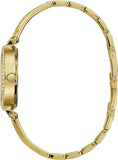 Buy Shop Guess Muse Crystals White Dial Rose Gold Steel Strap Watch For Women - W1008L2 USA Online