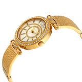 Buy Shop Guess Muse Crystals White Dial Rose Gold Steel Strap Watch For Women - W1008L2 USA Online