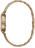 Buy Shop Guess Muse Quartz Silver Dial Rose Gold Steel Strap Watch For Women - W1008L3 USA Online