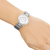 Buy Shop Guess Muse Quartz White Dial Silver Steel Strap Watch For Women - W1008l1 USA Online