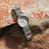 Buy Shop Guess Muse Quartz White Dial Silver Steel Strap Watch For Women - W1008l1 USA Online
