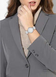 Buy Shop Guess Muse Quartz White Dial Silver Steel Strap Watch For Women - W1008l1 USA Online