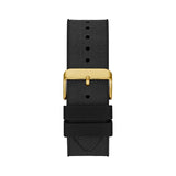 Buy Shop Guess Navigator Chronograph Black Dial Black Rubber Strap Watch for Men - GW0264G3 USA Online