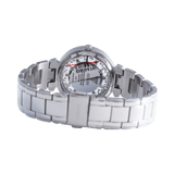 Buy Shop Guess Night Life Clear Silver Dial Silver Steel Strap Watch for Women - GW0470L1 USA Online