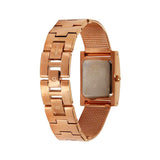 Buy Shop Guess Nouveau Diamonds Rose Gold Dial Rose Gold Mesh Bracelet Watch for Women - W0127L3 USA Online
