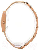 Buy Shop Guess Nouveau Diamonds Rose Gold Dial Rose Gold Mesh Bracelet Watch for Women - W0127L3 USA Online