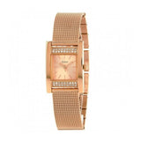 Buy Shop Guess Nouveau Diamonds Rose Gold Dial Rose Gold Mesh Bracelet Watch for Women - W0127L3 USA Online