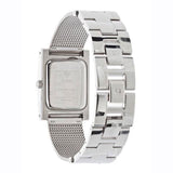 Buy Shop Guess Nouveau Diamonds Silver Dial Silver Mesh Bracelet Watch for Women - W0127L1 USA Online