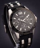 Buy Shop Guess Oasis Black Dial Black Rubber Strap Watch for Men - W0366G1 USA Online