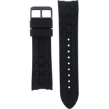 Buy Shop Guess Oasis Black Dial Black Rubber Strap Watch for Men - W0366G1 USA Online