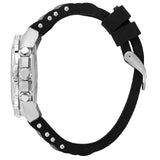 Buy Shop Guess Oasis Black Dial Black Rubber Strap Watch for Men - W0366G1 USA Online