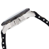 Buy Shop Guess Oasis Black Dial Black Rubber Strap Watch for Men - W0366G1 USA Online