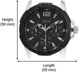 Buy Shop Guess Oasis Black Dial Black Rubber Strap Watch for Men - W0366G1 USA Online