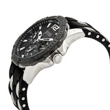 Buy Shop Guess Oasis Black Dial Black Rubber Strap Watch for Men - W0366G1 USA Online