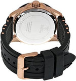 Buy Shop Guess Oasis Black Dial Two Tone Steel Strap Watch for Men - W0366G3 USA Online