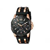 Buy Shop Guess Oasis Black Dial Two Tone Steel Strap Watch for Men - W0366G3 USA Online