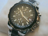 Buy Shop Guess Octane Chronograph Black Dial Two Tone Steel Strap Watch for Men - W1046G1 USA Online