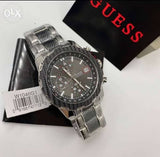 Buy Shop Guess Octane Chronograph Black Dial Two Tone Steel Strap Watch for Men - W1046G1 USA Online