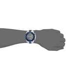 Buy Shop Guess Octane Chronograph Blue Dial Two Tone Steel Strap Watch for Men - W1046G2 USA Online