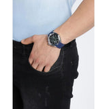 Buy Shop Guess Odyssey Analog Blue Dial Blue Rubber Strap Watch For Men - W1108G1 USA Online