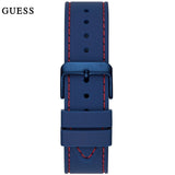 Buy Shop Guess Odyssey Analog Blue Dial Blue Rubber Strap Watch For Men - W1108G1 USA Online