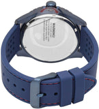 Buy Shop Guess Odyssey Analog Blue Dial Blue Rubber Strap Watch For Men - W1108G1 USA Online