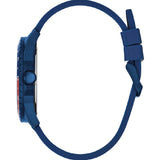 Buy Shop Guess Odyssey Analog Blue Dial Blue Rubber Strap Watch For Men - W1108G1 USA Online