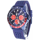Buy Shop Guess Odyssey Analog Blue Dial Blue Rubber Strap Watch For Men - W1108G1 USA Online