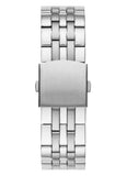 Buy Shop Guess Odyssey Black Dial Silver Steel Strap Watch For Men - W1107G1 USA Online
