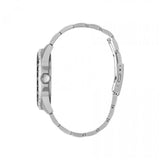 Buy Shop Guess Odyssey Black Dial Silver Steel Strap Watch For Men - W1107G1 USA Online