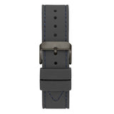 Buy Shop Guess Odyssey Blue Dial Grey Rubber Strap Watch For Men - W1108G6 USA Online