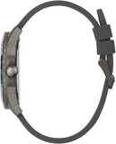 Buy Shop Guess Odyssey Blue Dial Grey Rubber Strap Watch For Men - W1108G6 USA Online