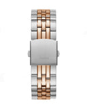 Buy Shop Guess Odyssey Blue Dial Two Tone Steel Strap Watch For Men - W1107G3 USA Online