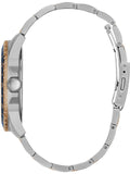 Buy Shop Guess Odyssey Blue Dial Two Tone Steel Strap Watch For Men - W1107G3 USA Online