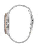 Buy Shop Guess Odyssey Blue Dial Two Tone Steel Strap Watch For Men - W1107G3 USA Online