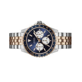 Buy Shop Guess Odyssey Blue Dial Two Tone Steel Strap Watch For Men - W1107G3 USA Online