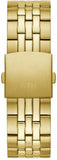 Buy Shop Guess Odyssey Multifunction Black Dial Gold Steel Strap Watch For Men - W1107G4 USA Online