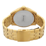 Buy Shop Guess Odyssey Multifunction Black Dial Gold Steel Strap Watch For Men - W1107G4 USA Online